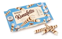Вафельные трубочки с кокосом Konafetto 140 г Roshen