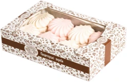 Зефир бело‑розовый 350г Богуславна