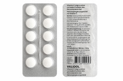 VALIDOL  10 таблеток 7,8г
