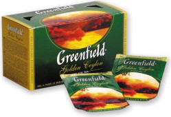 Чёрный чай Golden Ceylon 25×2 г Greenfield