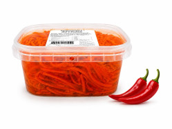 Морковь по-корейски острая 400 г Din Camară