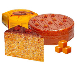 Вафельный торт с карамелизированным сгущённым молоком 900г Vatsak