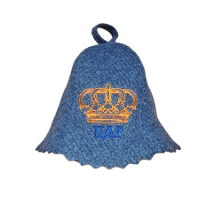 Шапка для бани (сауны) Цар серая