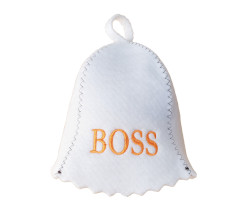 Шапка для бани (сауны) BOSS