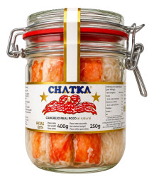 Мясо камчатского краба 60% мясо 250 г Chatka