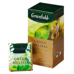 Зелёный чай Melissa 25×1,5 г Greenfield