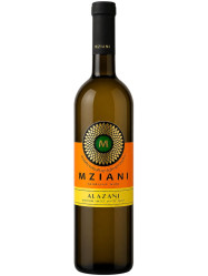 Белое полусладкое вино Alazani 0,75л Mziani