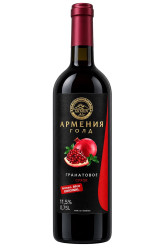 Гранатовое сухое вино 11,5% 0,75л Армения
