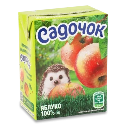 Сок Яблочный 0,2л Садочок