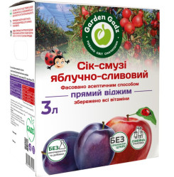 Яблочно-сливовый сок-смузи 3л Garden Gadz