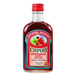 Сироп шиповник – мелисса – эхинацея 200 мл Здорова родина