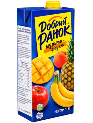 Мультифруктовый нектар 1л Добрий ранок