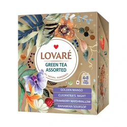 Зеленый чай Ассорти 32*1.5г Lovaré