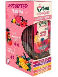 Чай Assorted Fruit Tea 33,6 г, 5 вкусов × 3 шт. Tea Moments