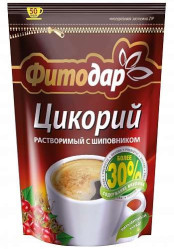 Цикорий растворимый с шиповником 100г Фитодар