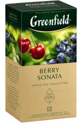Чёрный чай Berry Sonata 25×1,5г Greenfield