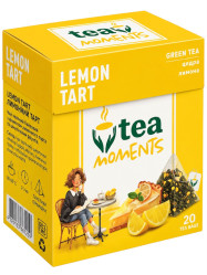 Чай Lemon Tart 34г, 20 × 1,7 г Tea Moments