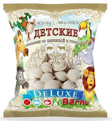 Пельмени детские 400г DELUXE