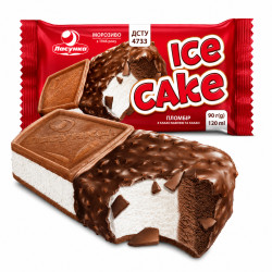 Мороженое пломбир Ice-Cake 90г Lasunka