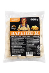 Вареники с картофелем и шкварками 400 г Weda