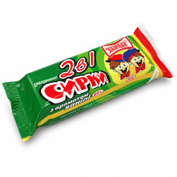 Творожные сырки 2в1 со вкусом ванили 60г Злагода