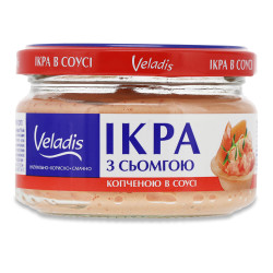 Kaviár mojvy s lososem Veladis 160g