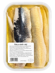 Филе сельди в масле 500г Fishfood