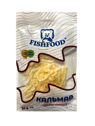Кальмар сушёно-солёный 30г Fishfood