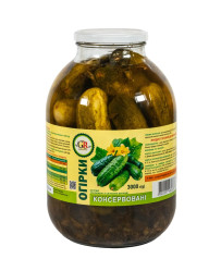 Огурцы консервированные 3000г Grand Ragu