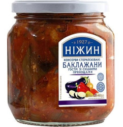 Острые баклажаны с восточными специями 460г Ніжин