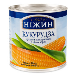 Кукуруза консервированная 340г Нежин