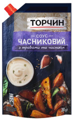 Чесночный соус 200г Торчин