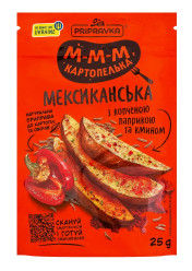 Смесь специй для картофеля и овощей «Мексиканская» с копчёной паприкой и тмином 25г Přípravka