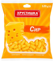 Кукурузные палочки со вкусом сыра 120г ТМ Хрустишка