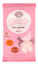 Зефир Бело-розовый 240г Богуславна