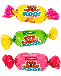 Желейные конфеты в молочном шоколаде Roshen