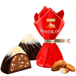 MONT-BLANC с карамелизированным миндалём Roshen