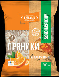 Пряники с апельсиновой начинкой 300 г КиївХліб