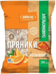 Пряники с апельсиновой начинкой 300 г КиївХліб