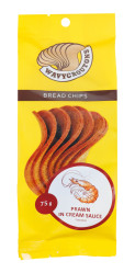 Гренки со вкусом Креветка в сливочном соусе 75г Хвилясті