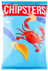 Чипсы со вкусом краба 120г CHIPSTERS