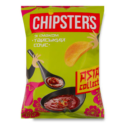 Чипсы со вкусом Тайского соуса 100г CHIPSTERS
