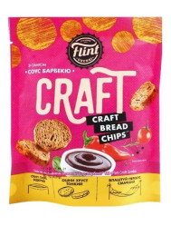 Крутoны со вкусом соуса Барбекю 80 г Flint Craft Grenki