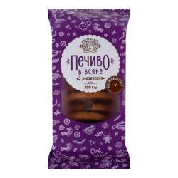 Печенье овсяное с изюмом 200г Богуславна