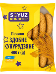 Máslové kukuřičné sušenky 400g Soyuz