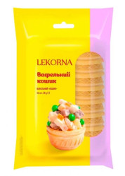 Тарталетки вафельные Кошик 16*38г LEKORNA
