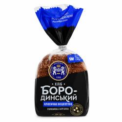 Хлеб Бородинский  нарезанный (быстрозамороженный) 400 г Кулиничи