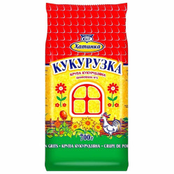 Кукурузная крупа №5 700г Хатинка