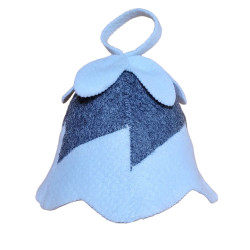 Шапка для бани (сауны) Дзвіночок 100%