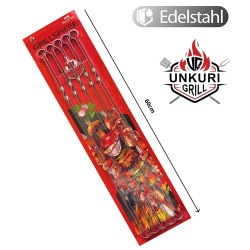 Шампура 60см 10шт Unkuri Grill
